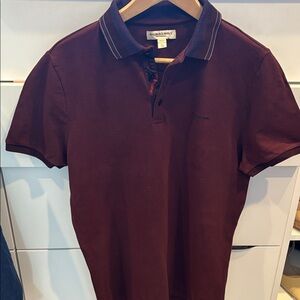 Burberry Deep Red Knitwear